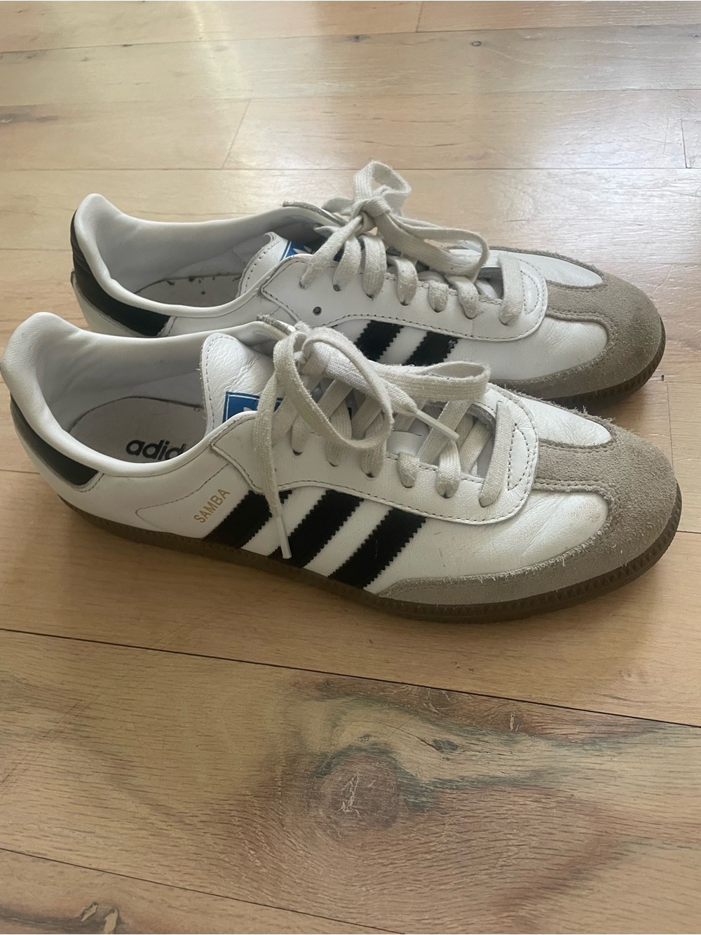 adidas Samba White Black Tan Women’s Sneakers